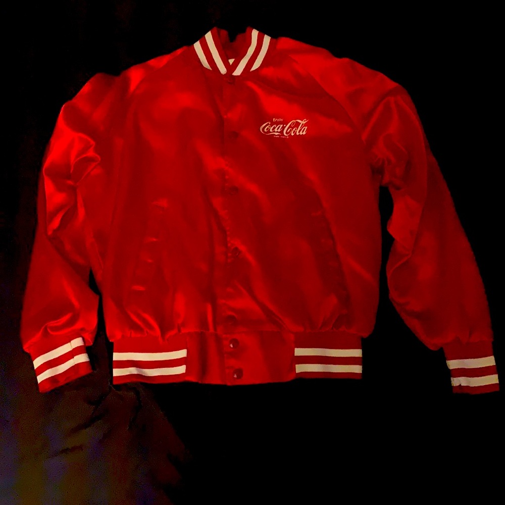 Coca Cola Varsity Windbreaker Jacket